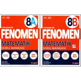 8. Sınıf Master Matematik Fenomen Lgs matematik B Soru Bankası