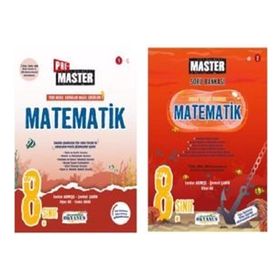 8. Sınıf Master Matematik-Pre Master Matematik Soru Bankası Set-Okyanus Yayıncılık