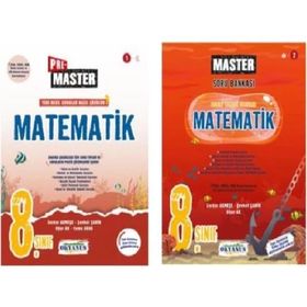 8. Sınıf Master Matematik-Pre Master Matematik Soru Bankası Set-Okyanus Yayıncılık