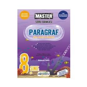 8. Sınıf Master Paragraf Soru Bankası Okyanus Yayınları