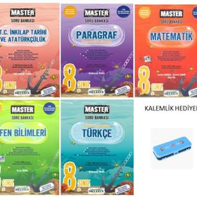 8.sınıf Master Soru Bankası Seti 4 Kitap Okyanus Yayınları