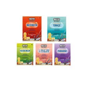 8. Sınıf Master Tüm Dersler Soru Bankası Set-Okyanus Yayınları