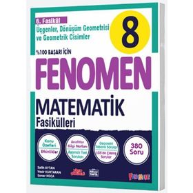 8. Sınıf Matemati 6. Fasikül üçgen Dönüşüm Geometrisi Vegometrik Cisimler - Gama Yayınları