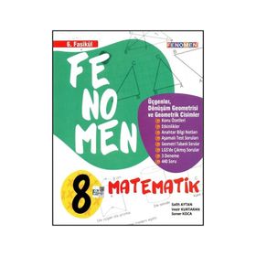 8. Sınıf Matemati 6. Fasikül üçgen Dönüşüm Geometrisi Vegometrik Cisimler - Gama Yayınları
