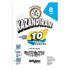 8. Sınıf Matematik 1. Dönem Kazandıran 10 Deneme Ankara Yayıncılık