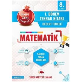 8. Sınıf Matematik 1 Dönem Tekrar Nartest Yayınları