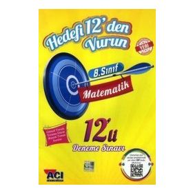 8.sınıf Matematik 12li Deneme Sınavı Açı Yayınları