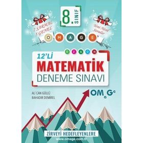 8.sınıf Matematik 12li Deneme Sınavı Açı Yayınları