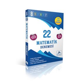 8. Sınıf Matematik 22 Denemesi Paraf Yayınları