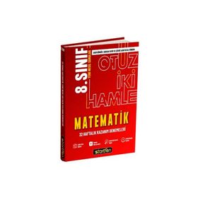 8. Sınıf Matematik 32 Hamle Haftalık Kazanım Denemeleri - Startfen Yayınları