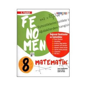 8. Sınıf Matematik 5. Fasikül - Doğrusal Denklemler ve Eşitsizlikler - Gama Yayınları