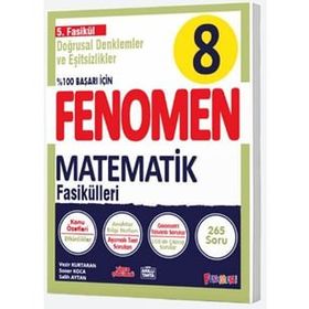 8. Sınıf Matematik 5. Fasikül - Doğrusal Denklemler ve Eşitsizlikler - Gama Yayınları