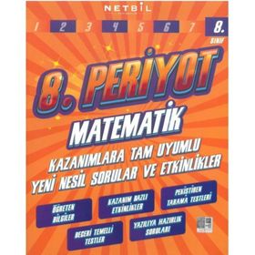 8. Sınıf Matematik 8. Periyot-Netbil Yayıncılık