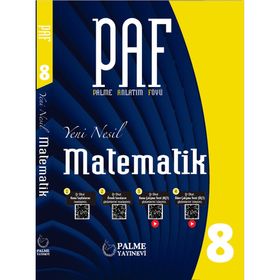 8 Sınıf Matematik Akıllı Defter Palme Yayınları