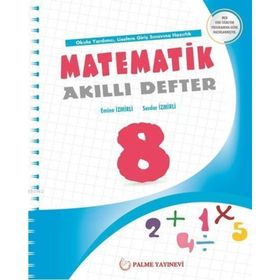 8 Sınıf Matematik Akıllı Defter Palme Yayınları
