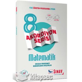 8. Sınıf Matematik Akordiyon Kitap Sınav Dergisi Yayınları