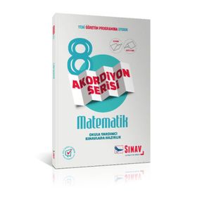 8. Sınıf Matematik Akordiyon Kitap Sınav Dergisi Yayınları