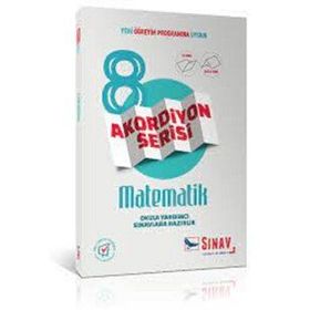 8. Sınıf Matematik Akordiyon Kitap Sınav Dergisi Yayınları