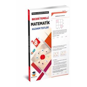 8. Sınıf Matematik Beceri Temelli Kazanım Testleri Zeka Küpü Yayınları