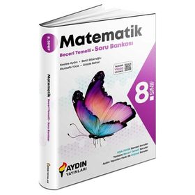 8. Sınıf Matematik Beceri Temelli Soru Bankası Aydın Yayınları