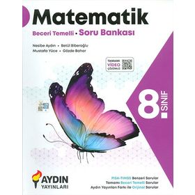 8. Sınıf Matematik Beceri Temelli Soru Bankası Aydın Yayınları