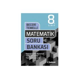 8. Sınıf Matematik Beceri Temelli Soru Bankası Tudem Yayınları