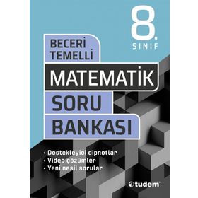 8. Sınıf Matematik Beceri Temelli Soru Bankası Tudem Yayınları
