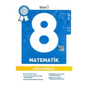 8. Sınıf Matematik Biltest Soru Bankası - Bilfen Yayınları