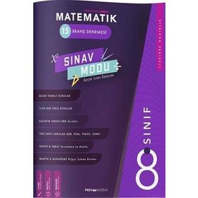 8. Sınıf Matematik Branş Denemesi Pruva Akademi Yayınları