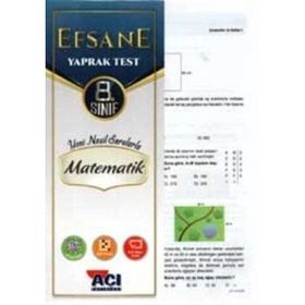 8.Sınıf Matematik Çek Kopart Yaprak Test - Seda Usluoğlu Kılıçer