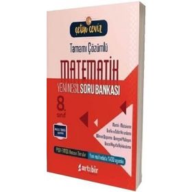 8. Sınıf Matematik Çetin Ceviz Yeni Nesil Soru Bankası Artıbir Yayınları