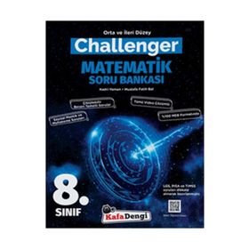 8. Sınıf Matematik Challenger Soru Bankası - Kafadengi Yayınları