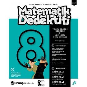 8. Sınıf Matematik Dedektifi Soru Bankası-Branş Akademi Yayınları