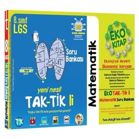 8. Sınıf Matematik Eko Taktikli Soru Bankası