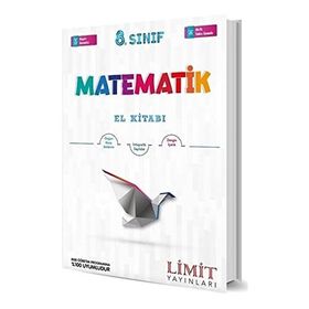 8. Sınıf Matematik El Kitabı Limit Yayınları