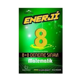 8. Sınıf Matematik Enerji 8+8 Deneme Sınavı Palme Yayınları
