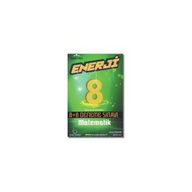 8. Sınıf Matematik Enerji 8+8 Deneme Sınavı Palme Yayınları