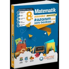 8. Sınıf Matematik Etkinlikli Kazanım Sıralı Soru Bankası - Çanta Yayıncılık