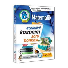 8. Sınıf Matematik Etkinlikli Kazanım Soru Bankası - Çanta Yayınları