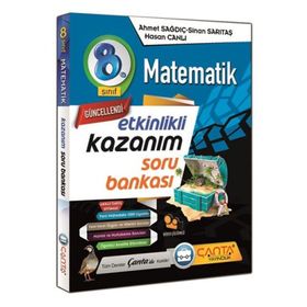 8. Sınıf Matematik Etkinlikli Kazanım Soru Bankası - Çanta Yayınları