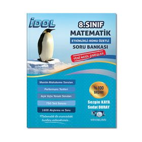 8. Sınıf Matematik Etkinlikli Soru Bankası 2022 - İdol Yayınları