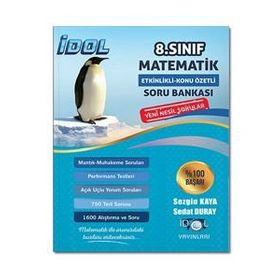 8. Sınıf Matematik Etkinlikli Soru Bankası 2022 - İdol Yayınları