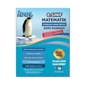 8. Sınıf Matematik Etkinlikli Soru Bankası 2022 - İdol Yayınları