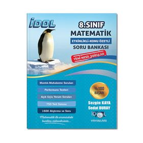 8. Sınıf Matematik Etkinlikli Soru Bankası 2022 - İdol Yayınları