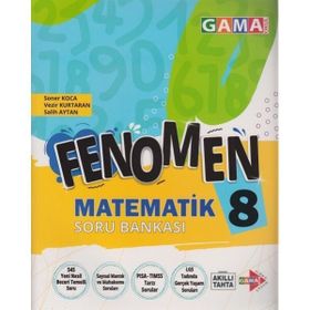 8. Sınıf Matematik Fenomen Soru Bankası - Gama Yayınları