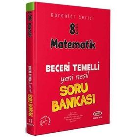 8. Sınıf Matematik Garantör Beceri Temelli Soru Bankası-Data Yayınları