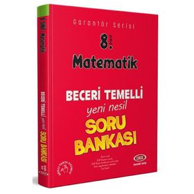 8. Sınıf Matematik Garantör Beceri Temelli Soru Bankası-Data Yayınları