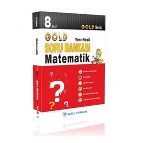 8. Sınıf Matematik Gold Serisi Yeni Nesil Soru Bankası - Mutlu Yayınları