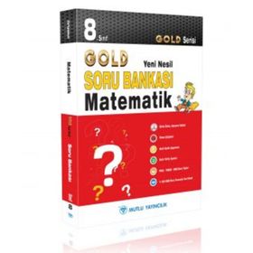 8. Sınıf Matematik Gold Serisi Yeni Nesil Soru Bankası - Mutlu Yayınları