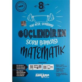 8. Sınıf Matematik Güçlendiren Soru Bankası-Ankara Yayınları